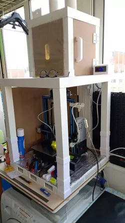 IKEA LACK NIDO PRINTER ENCLOSURE GEEETECH A10M