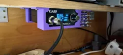 KSGER T12 soldering station bracket under desk (Quicko, KSGER)
