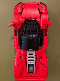 Lego Ferrari wall mount