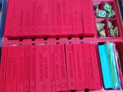 marvel champions organizador cajas de barajas