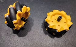 Mecanum Wheel Hex Spacers