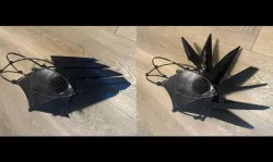 Mechanical Horror Mask (Jaw-controlled, PLA and TPU)