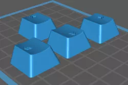 Moonlander Keycaps - Tactile Arrows