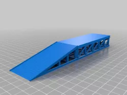 My Customized Model Loading Dock with Optional Ramp/Steps