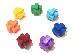 NOS Burr Series - Interlocking puzzles by Gregory Benedetti