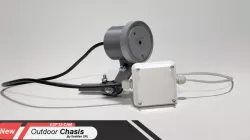 Outdoor chassis for ESP32-cam