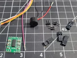 Piezo Speaker and Digital Amp Case (Quiet Klipper M300 G-Code Music Fix)