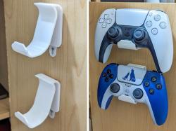 PS5 Dualsense Controller Stand V2 by Conrad Jun, Download free STL model