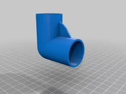 PVC pipe elbow 3-4-inch