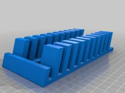 remix of Vinyl Record Stand (10 records)