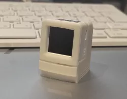 Retro PC style stand for M5 ATOM-S3