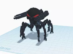 Rifts RPG Kitbash: Spider Skull Walker