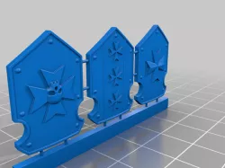 Space Templar Shield Sprue