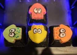 Splatoon Keycap - Squid Plush
