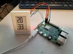 Stand for Waveshare 1.9in Segment E-Paper Display