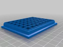 Tile square cutting tool for polymer clay