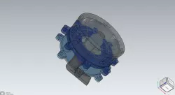 Toroidal piston pump engine