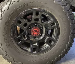 Toyota 4Runner "TRD" Wheels Center Caps