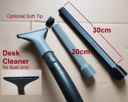 Vaccum Nozzles (Desk-Cleaner and extra long Tube)