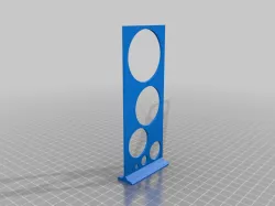 Vertical holes calibration
