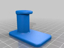 wall mount cable hanging peg