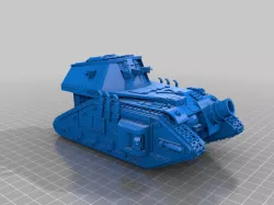 Warhammer 40k custom Malcador Defender tank