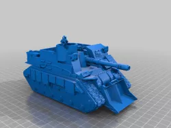 Warhammer 40k Custom Salamander Scout tank