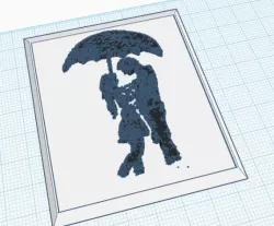 3D Drawing Guy Girl