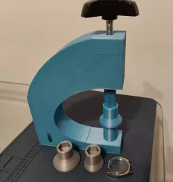 3d Printed watch crystall press