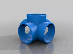 5 Way Pipe Connector - 100-90