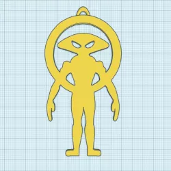 Alien Logo Man