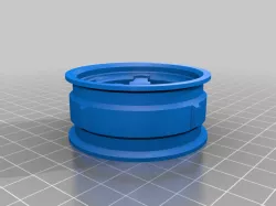 bigger wheel for standard rc tires - X: 57mm Y: 57mm Z: 26/27mm