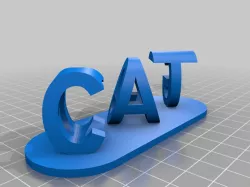 CAT DOG 3D BLOCKS