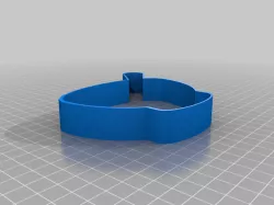 Cereal Bowl w/ spoon cookie cutter