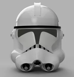 Clone Trooper Helmet Phase 2 Improved Neck Opening