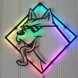 Cool dog (3d printable)