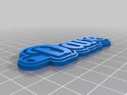 Dave keychain