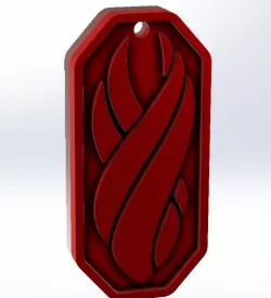 Dead Space Marker Dog Tag