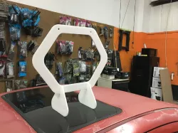 DIY Foamboard Race Gates