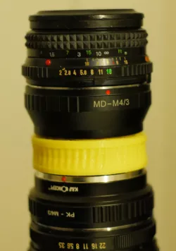 Dual Micro Four Thirds Rear Lens Cap - slim remix
