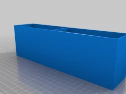 Dual Wall Mount Screw Nail Fastener Box Holder Frame