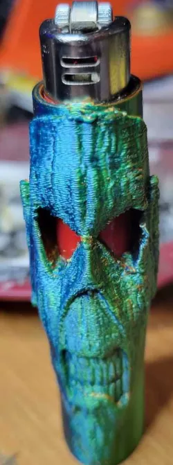Eddie Bic Lighter Case Iron Maiden