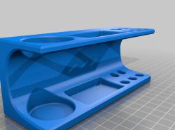 Wall-Mounted Marker Caddy - 3D model by 3dprintingbuilds on Thangs