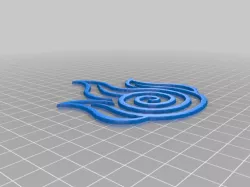  Fire-Bender emblem from avatar legends