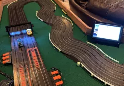 HO Slot Car 4 Lane Lap Counter