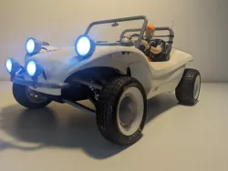 Lights sets (lens) and modified front bumper for Sandy Dune Buggy (Model 11) by 3dsets
