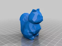 Low Poly Squirrel