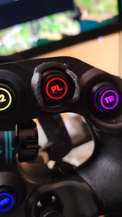 Moza GS wheel button guard
