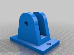 My Customized Pivoting Angle Grinder Stand (parametrised)
