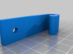 Open clip flap 140 angle 50 long